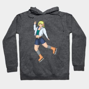 Ice skater girl Hoodie